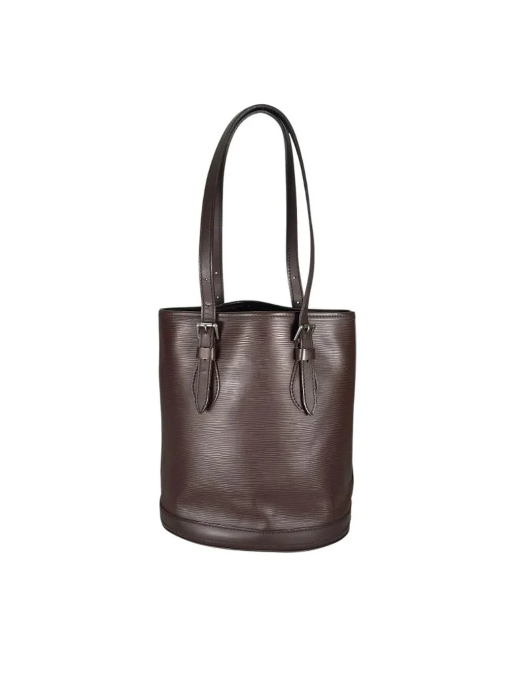 Louis Vuitton Baguette PM Tote Bag Epi Leather Brown